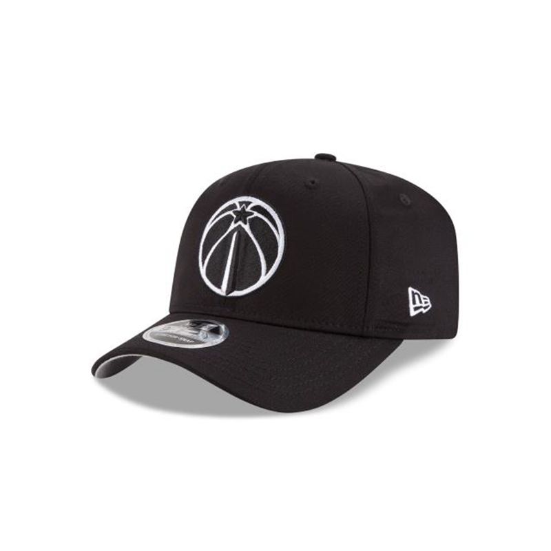 NBA Washington Wizards Stretch Snap 9Fifty Snapback (DHM8121) - Black New Era Caps